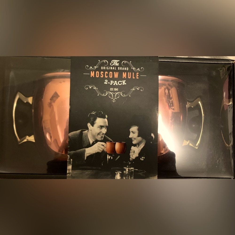 Copper Finish Cups (2 pack) New